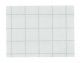 Whiteboards Wallmounted Faint 50mm Grid Porcelain Surface Alum Frame