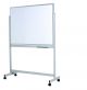 Whiteboards Commercial Frontline Double Sided Fixed Frame Mobile