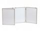 Whiteboards Wallmounted - With = Doors - All - Whiteboard Commercial Surface Alum Frame