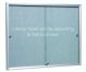 Cabinets Safety Glass Fronted Aluminum Frame Cork