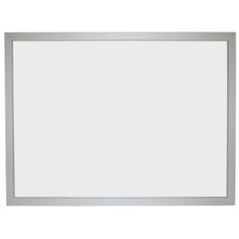 Wallmounted Whiteboard Porcelain Metallo Trim